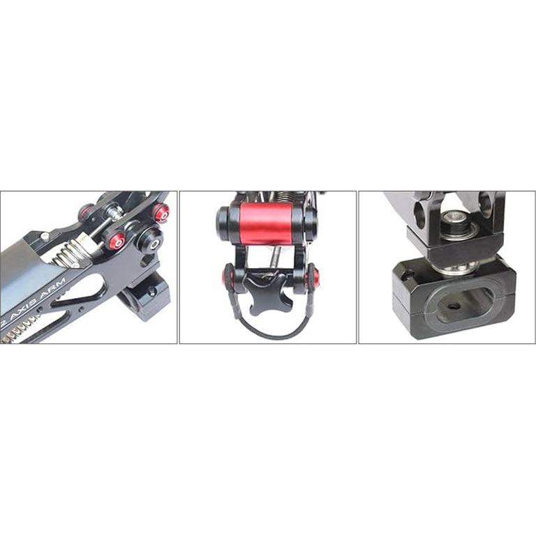 SHOOTVILLA 2-Axis Spring Damping Arm 5-20kg /11-44lb Capacity for Easy Flowrig - Image 2