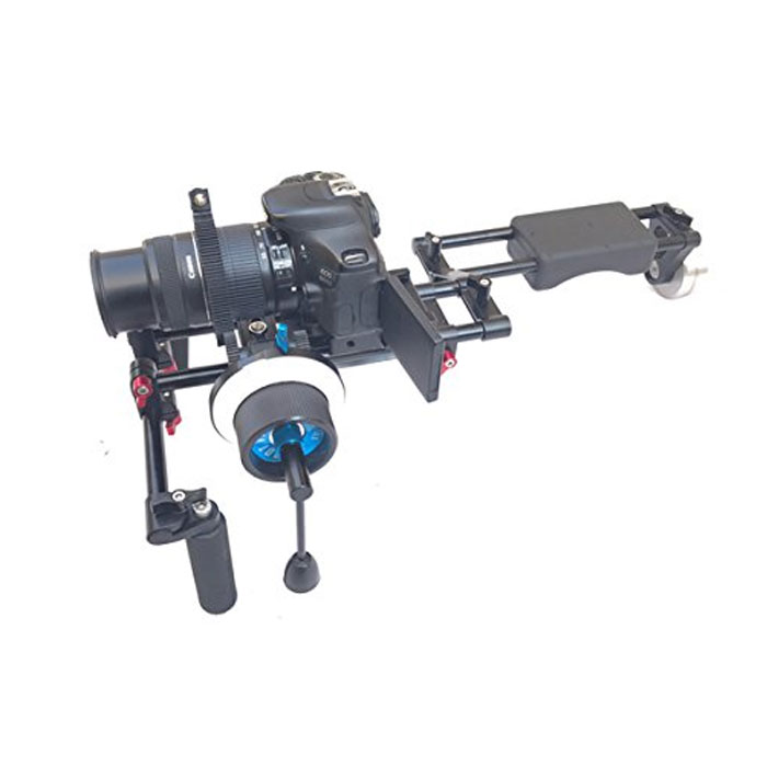 Shootvilla Universal Rail System 15mm Rod Support Weight Capacity Upto 10kg.