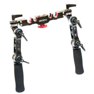 Shootvilla Universal Rosette 15mm/19mm gripped Handle Set Arri style lock grip