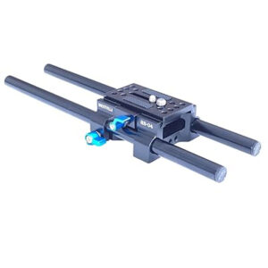 Shootvilla Universal Rail System 15mm Rod Support Weight Capacity Upto 10kg.
