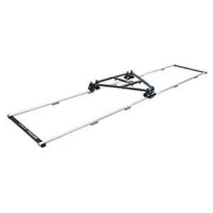 Shootvilla Swift Wheel Dolly System, 12ft Straight Track for Tripod, DSLR Video Film Cameras + Accessories + Storage Bag (SV-SFTP-DT-12)