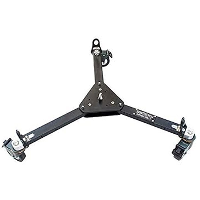 Shootvilla Professional Heavy Duty Portable Camera Tripod & jib Crane Floor Dolly for DSLR Video Film Cinema Camcorders (SV-PRT-D)