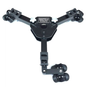 Shootvilla Heavy duty Studio Video Camera Track Dolly System for Filmmakers