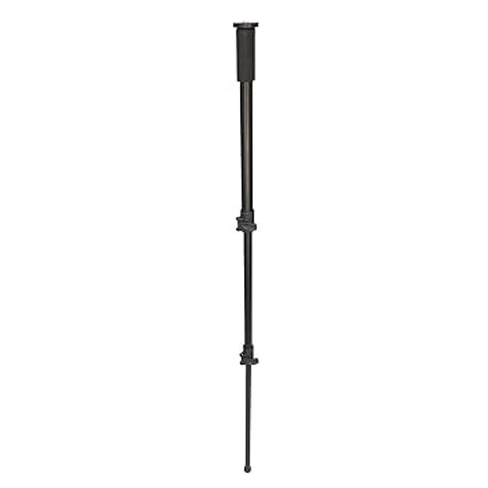Shootvilla 3-Section Photo Single Leg Monopod,Aluminum with Quick Power Lock (Black) Pack of 1