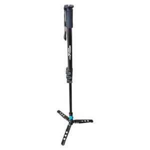 Shootvilla Prime Plus Aluminium Video Monopod with Flip Lock (Sv-Mp-185B) Pack of 1, Black