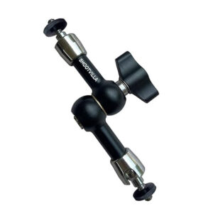Shootvilla 5.25 Inches Adjustable Friction Power Articulating Magic Arm with Both 1/4" Thread Screw for LCD Monitor/LED Lights