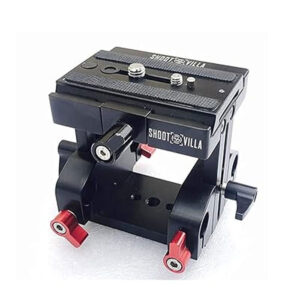 Shootvilla Height Riser Quick Release baseplate 1/4" & 3/8" Camera Tripod Mount