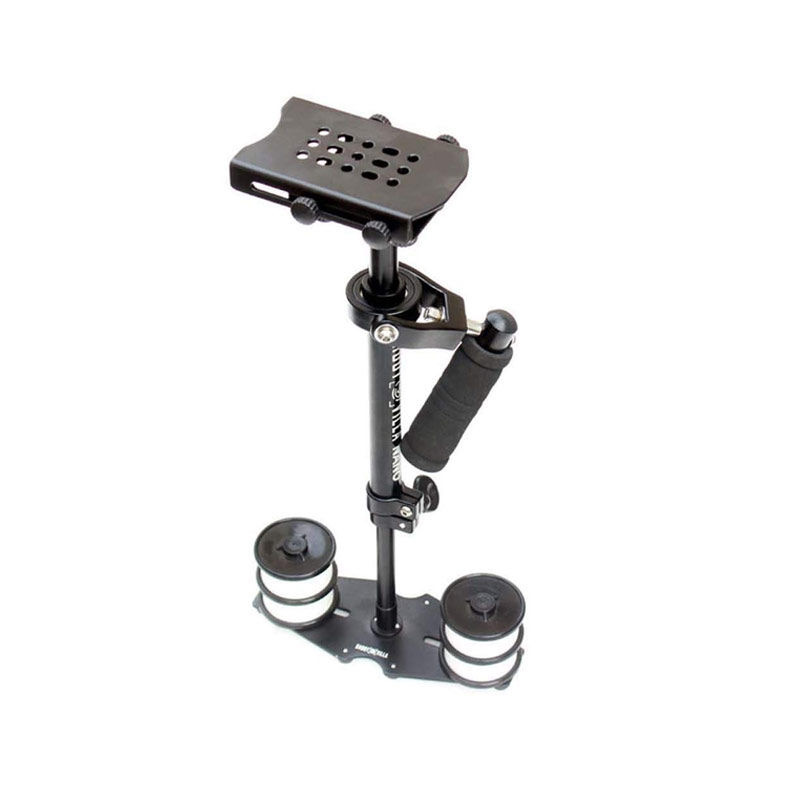 Shootvilla Nano Handheld Video Stabilizer Or Steadycam for SLR Mini DV Cameras with Box Weighing Upto 1Kg Free Quick Release Base Plate, Black - Image 2