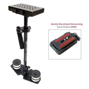 Shootvilla 5000 Camera Steadycam Stabilizer for Video Camcorder - 5kg/11lb + QR + Bag