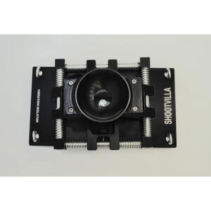 Shootvilla Vibration Isolator 150mm Bowl Mount, Black, Spring-Loaded Camera Stabiliser with Metal Base