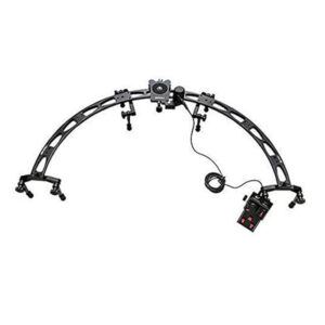 SHOOTVILLA Curve-180 Motorized Curved Electronic Video Camera Slider with Remote Control System for Nikon Sony Canon Panasonic (SV-C180)