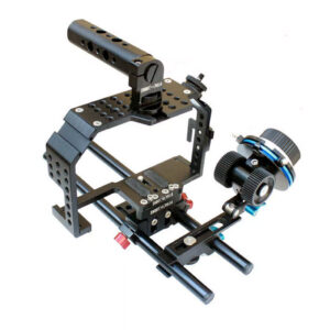 Shootvilla Camera Cage for Panasonic Lumix GH4/GH3 & Sony with follow focus