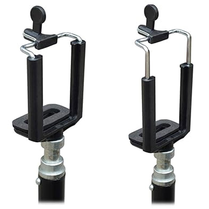 Shootvilla Camera Stand Clip Bracket Holder Tripod Monopod Mount Adapter for Mobile Phone - Image 2