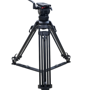 Shootvilla V15 Professional Broadcast Heavy Duty Video Camera Tripod With 100mm Bowl-(SV-V15-100)