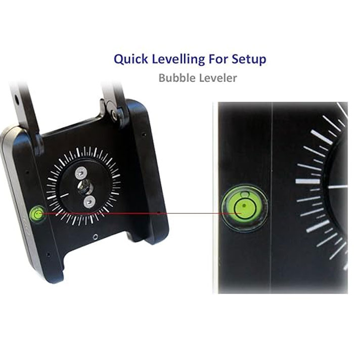 Shootvilla Aluminum Alloy Folding Camera Z Desktop Stand Holder Tripod Tilt & Pan - Image 3