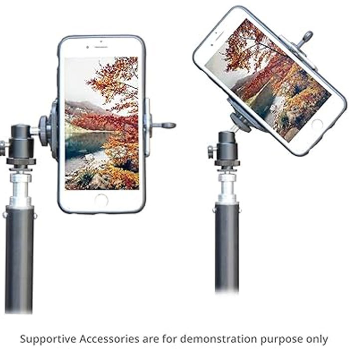 Shootvilla Camera Stand Clip Bracket Holder Tripod Monopod Mount Adapter for Mobile Phone - Image 4