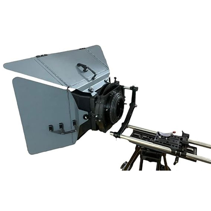 Shootvilla MB-14 Filter Size 6.6x6.6 Production Swing Away Matte Box with Flight case for Wide-Angle and Large Diameter Lenses 19 mm rods Support (SV-MB-14) - Image 4