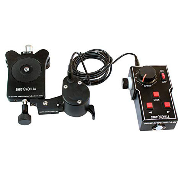 Shootvilla 2Ft Curve&Linear Motorized & Electronic Ball Bearing Video Camera Slider Track with Motion Control System for DSLR Dv Cameras Nikon Sony Canon (Sv-Cnl-2Mc) Black - Image 5