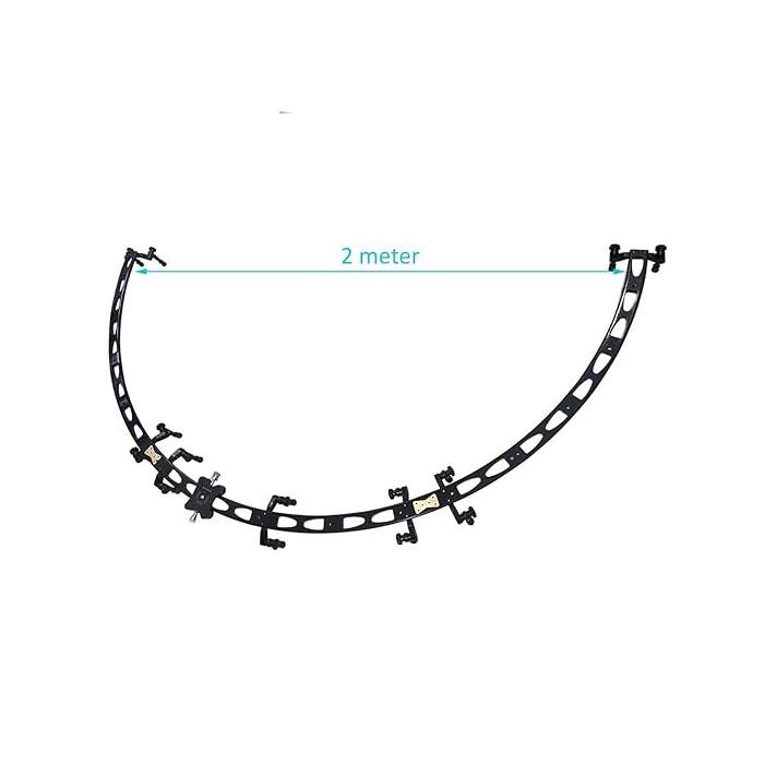 Shootvilla Jumbo Full Circle Camera Track 360� Curve Slider 1 Meter Radius Load 12kg - Image 4