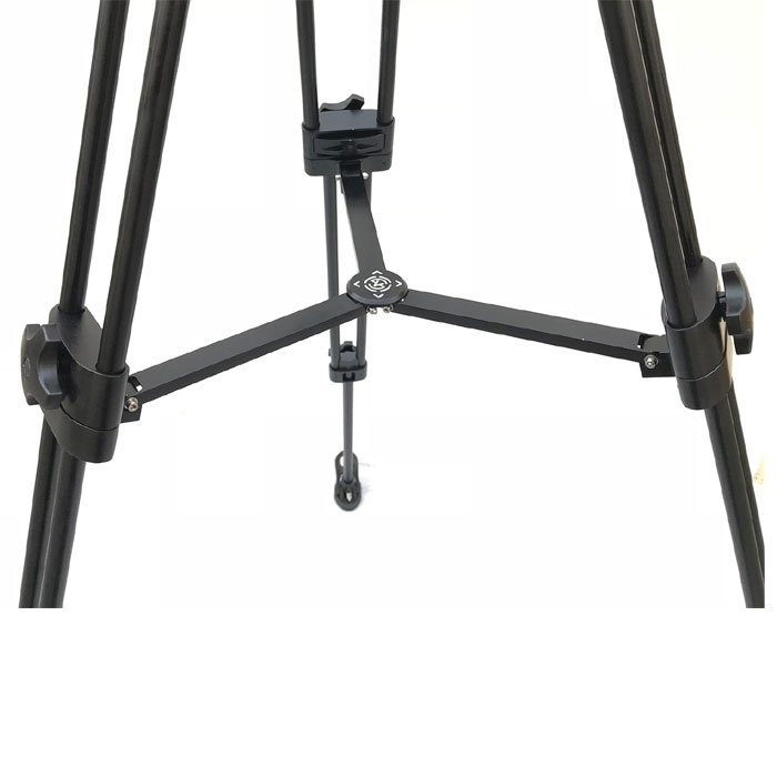 SHOOTVILLA Professional AluminumTripod Stand with Fluid Head for DSLR Video Camera Jib Cranes + Storage Bag (SV-TPOD) - Image 6