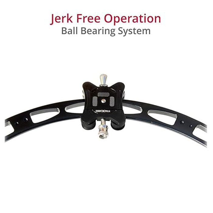 SHOOTVILLA Curve-360 Curved Circular Camera Slider for DSLR, panasonic lumix, Sony - Image 3