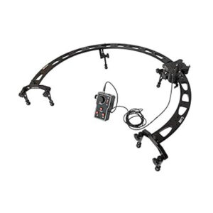 Shootvilla Curve-240 Motorized Curved Electronic Video Camera Slider with Remote Control System for Nikon Sony Canon Panasonic (Sv-Cur-240-Mc) Black