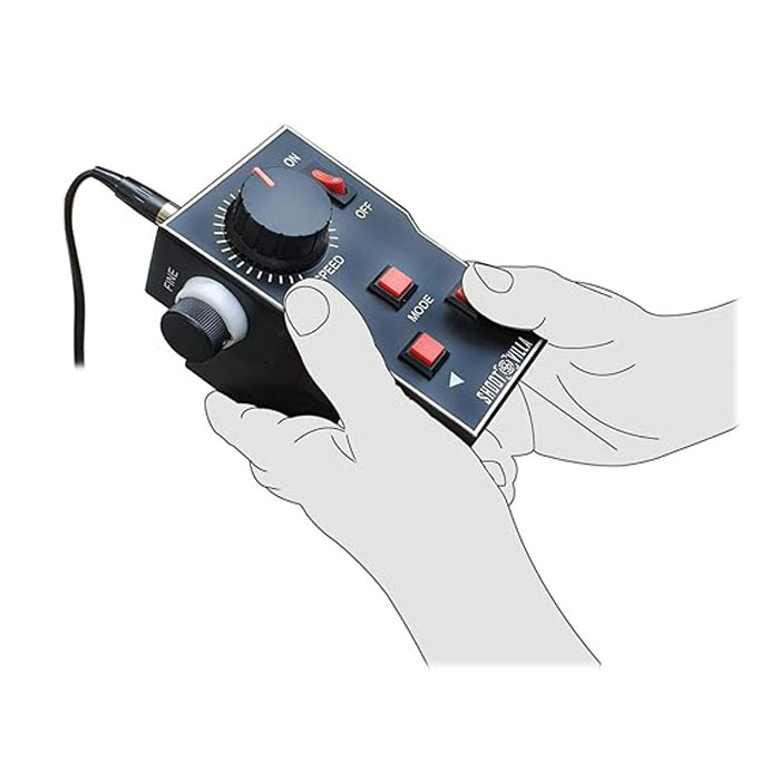 SHOOTVILLA Curve-360 Motorized Curved Electronic Video Camera Slider with Remote for panasonic, DSLR - Image 3