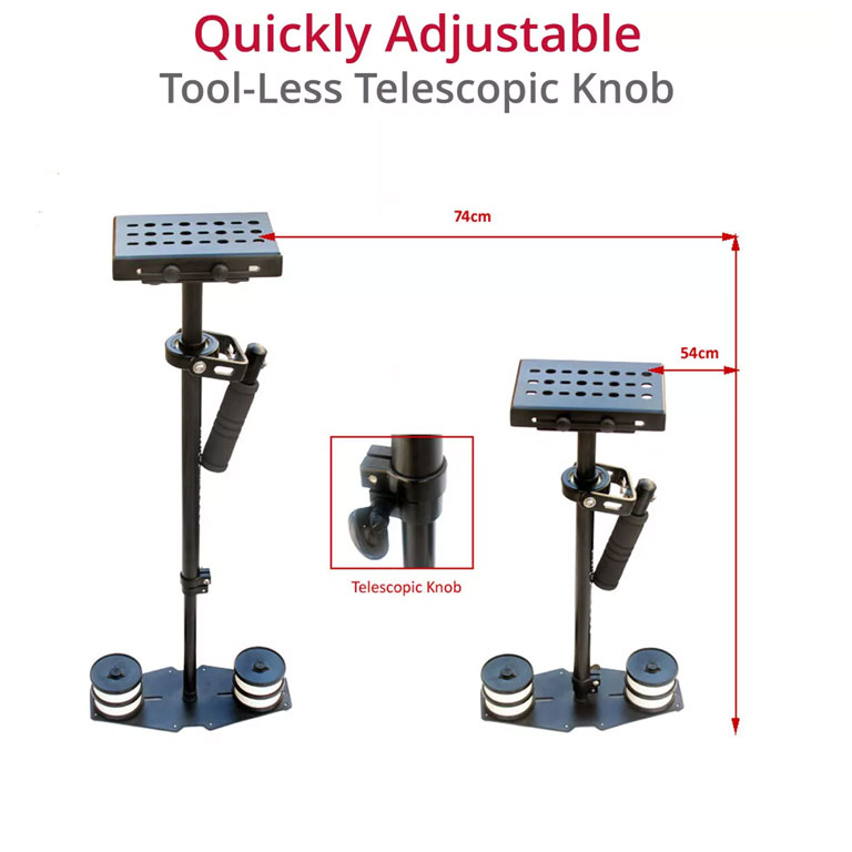Shootvilla 5000 Camera Steadycam Stabilizer for Video Camcorder - 5kg/11lb + QR + Bag - Image 8