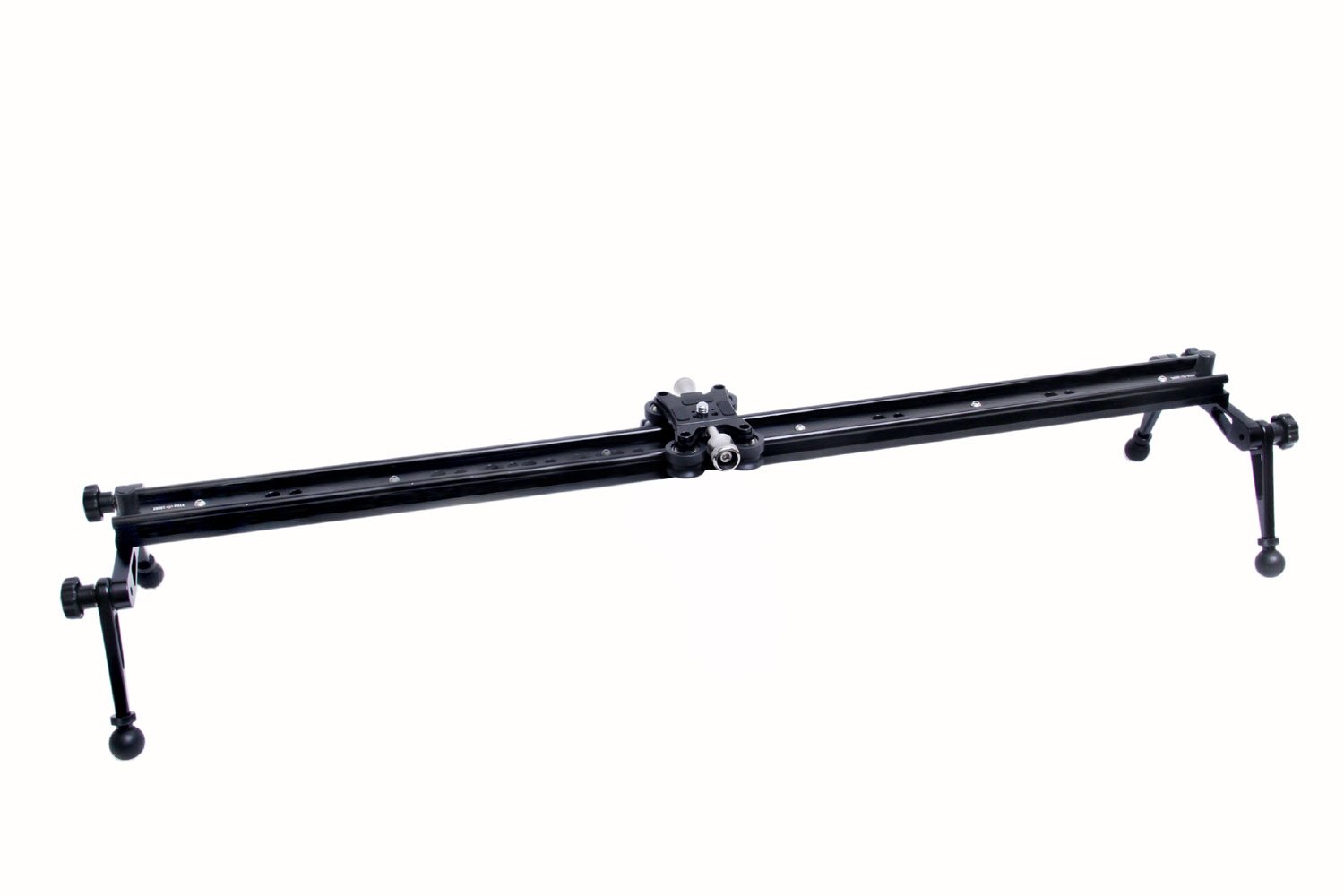 SHOOTVILLA Black Linear 3ft Camera Slider Load Capacity up to 20kg| for Canon Nikon Panasonic Fully Aluminium Constructed (SV-LBS-3)