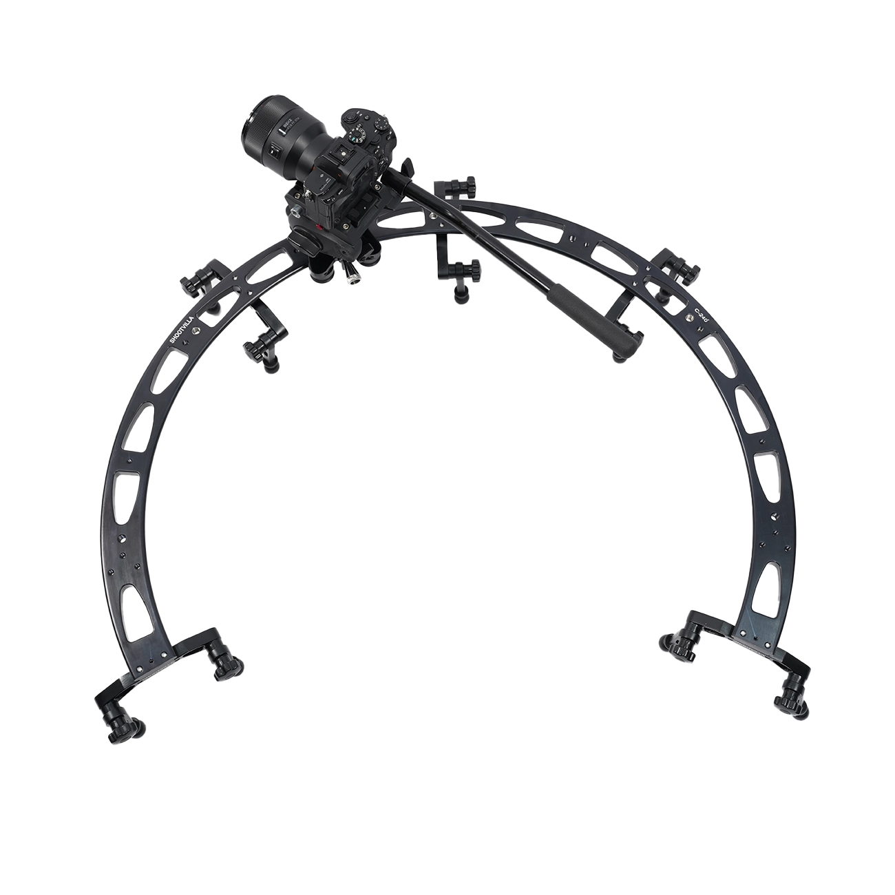 Shootvilla Curve-240° Motorized Curved Professional Camera Slider with Remote Control | Cinema Camera Slider for Nikon Sony Canon Panasonic - Image 28