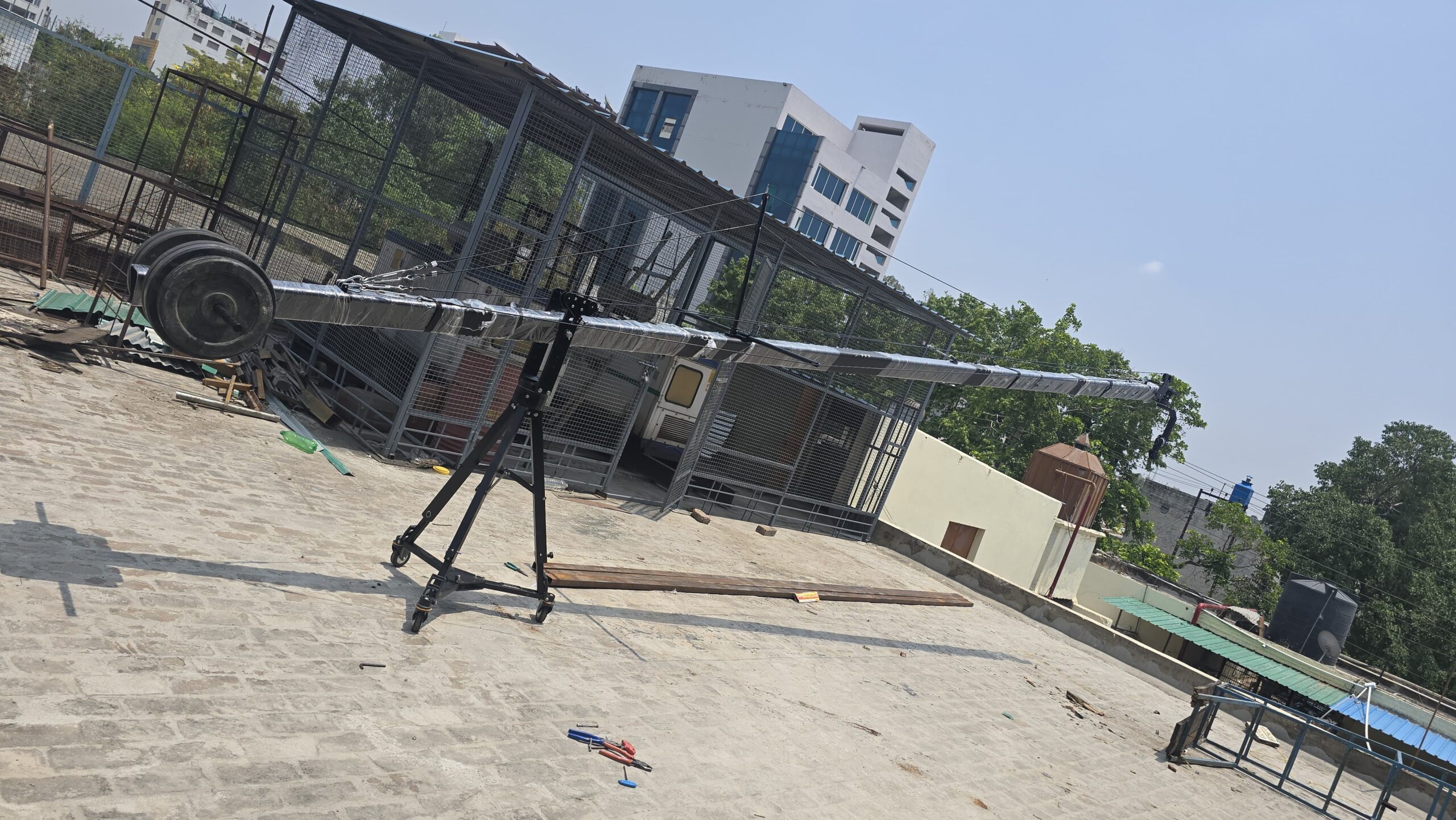 Shootvilla 24ft Camera Jib Crane Kit for Filmmakers & Production