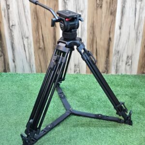 SHOOTVILLA Professional Heavy-Duty Video Tripod with Fluid Head – 1–8kg Load Capacity, Adjustable Tilt & Pan (±87° / -66°), Max Height 1800mm, for DSLR & Camcorders (SV-V8)