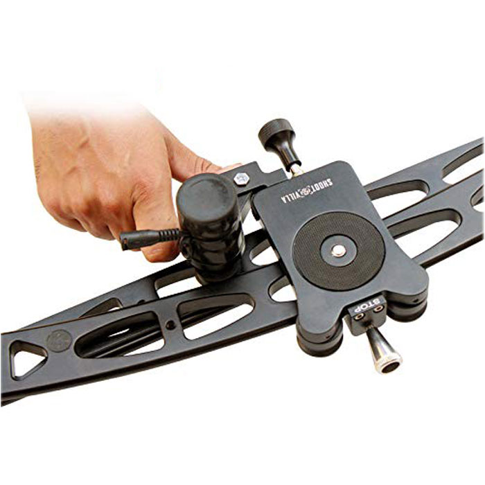 SHOOTVILLA 3ft Curve and Linear Motorized and Electronic Ball Bearing Video Camera Slider Track with Motion Control System for DSLR DV Cameras Nikon Sony Canon (Sv-Cnl-3Mc) - Image 5