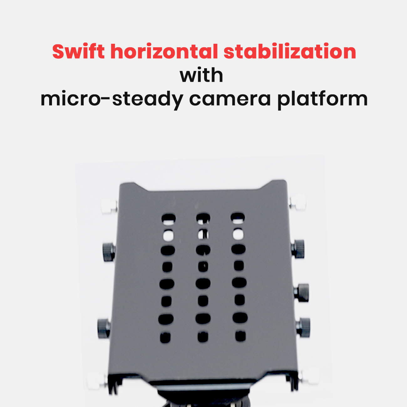 Shootvilla HD-5000 Handheld Camera Stabilizer for Video Camera & DSLR | Professional Steadycam with Free Accessories - Image 3