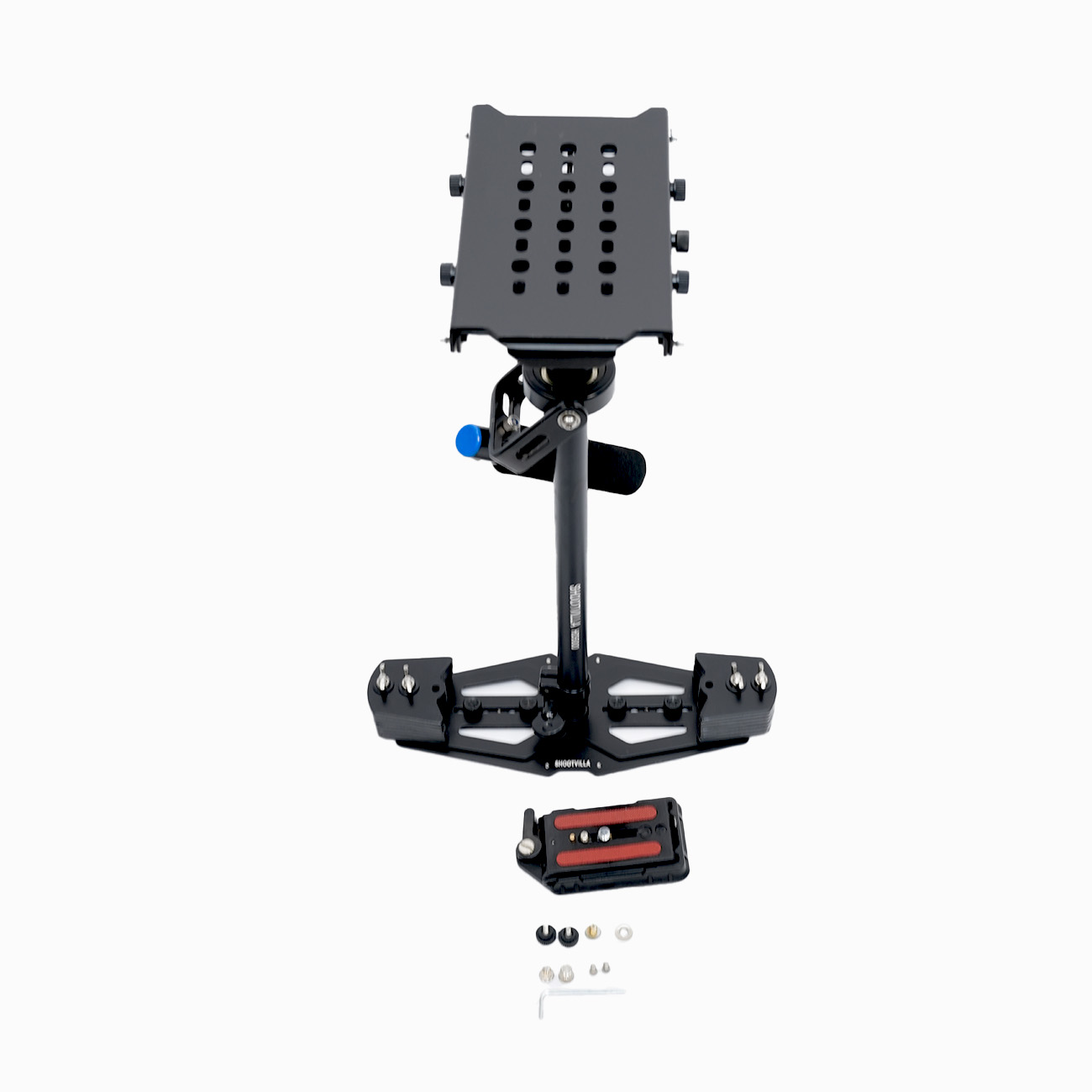 Shootvilla HD-5000 Handheld Camera Stabilizer for Video Camera & DSLR | Professional Steadycam with Free Accessories