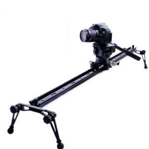 Shootvilla Linear Black Camera slider 4ft smooth video film, DSLR, Sony & Nikon (SV-LBS-4)