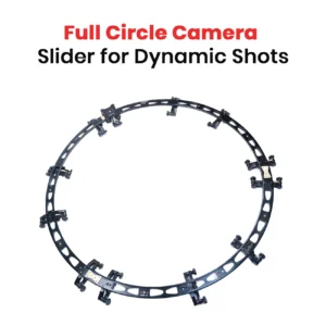Shootvilla 360° Curved Camera Track Slider 115cm Dia | Professional Video Slider for Cinematic Video & Photography
