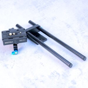 RS-01 Professional Camera Stand Tripod for Mobile, DSLR & Video Shooting with Adjustable Height and 360° Rotation