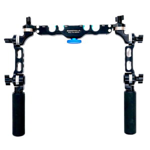 Shootvilla Universal Rosette 15mm/19mm gripped Handle Set Arri style lock grip