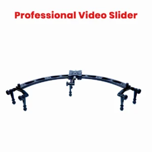 SHOOTVILLA Curve 120 Manual Camera Slider Dolly | DSLR Slider Track for Smooth Motion Control | 10kg Payload | Compatible with Canon Sony Nikon Panasonic | Wedding & Film Making