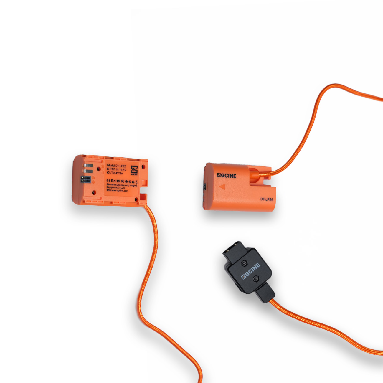 SHOOTVILLA ZGCINE D-Tap to LP-E6P Dummy Battery Cable for Canon EOS R5 Mark II / R6 Mark III | Best Battery Cable for Continuous Power Supply - Image 5