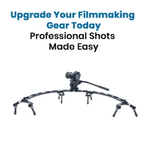 SHOOTVILLA Curve-180 Motorized Curved Electronic Video Camera Slider with Remote Control System for Nikon Sony Canon Panasonic (SV-C180)