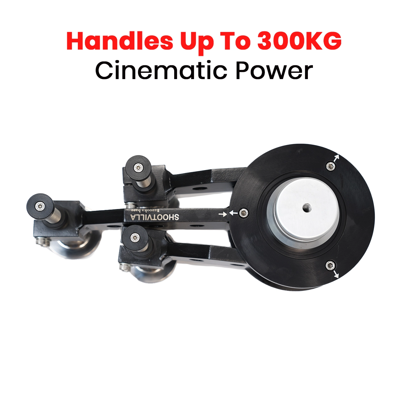 Shootvilla Bazooka Base Euro Super Sturdy Foldable Video Stand – Professional Camera Stand Base (SV-BZ-Base) | Best Video Stand for DSLR & Cinema Camera Rig - Image 8