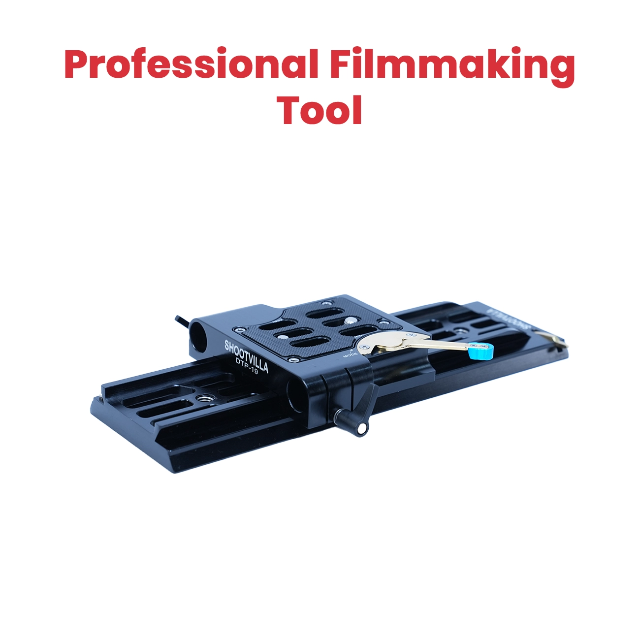 Shootvilla 19mm Base Support 30mm Plate – 12-Inch Dovetail Tripod Mounting Plate for Sony FX6 & FX9 | Heavy Duty Aluminum Camera Base Plate | Professional Cinema Camera Rig Support - Image 16