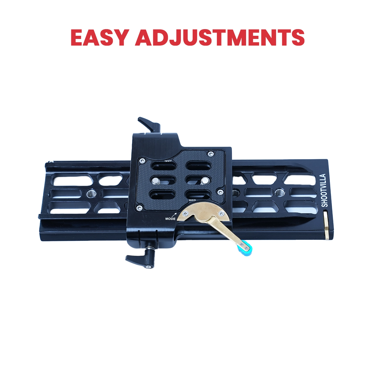 Shootvilla 19mm Base Support 30mm Plate – 12-Inch Dovetail Tripod Mounting Plate for Sony FX6 & FX9 | Heavy Duty Aluminum Camera Base Plate | Professional Cinema Camera Rig Support - Image 14