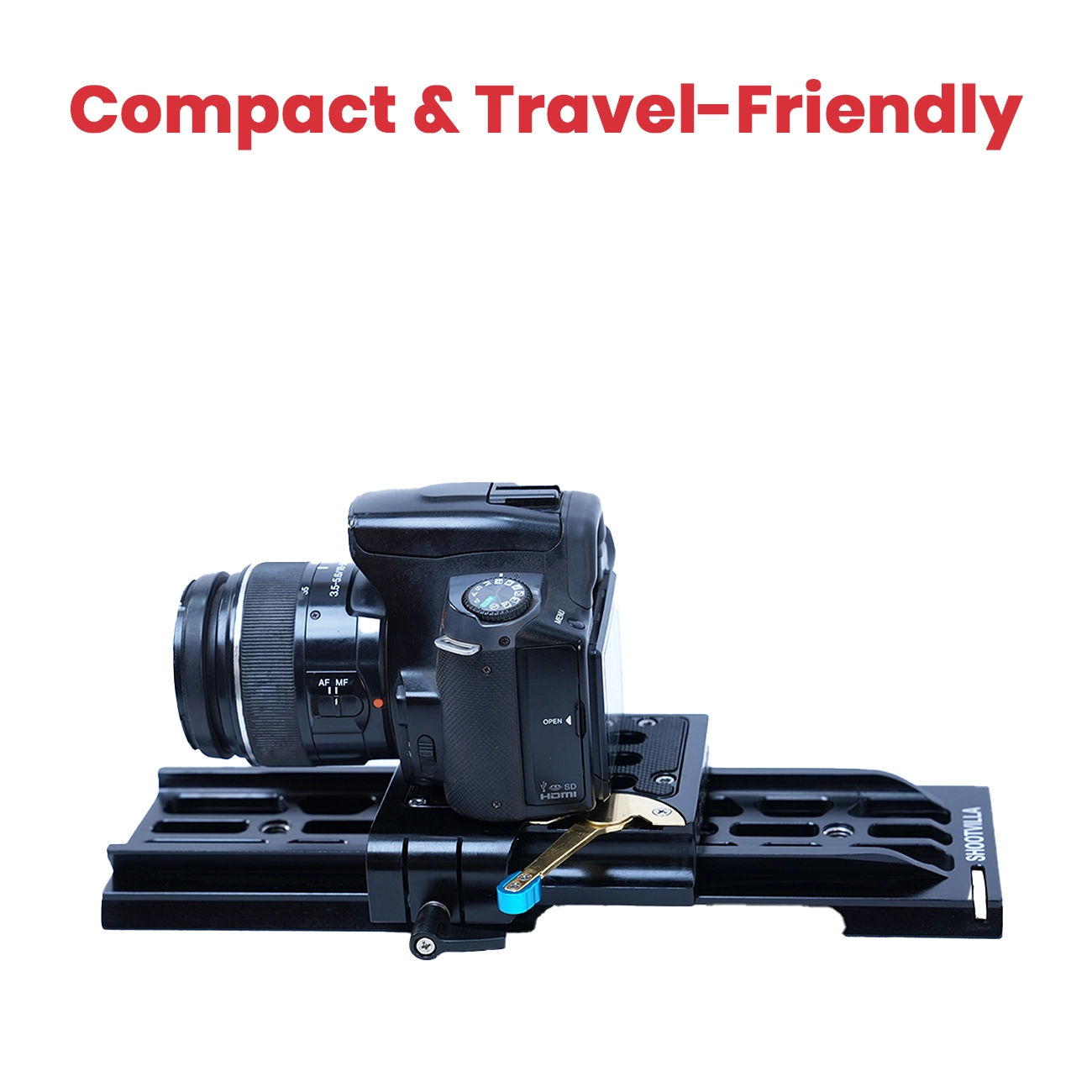 Shootvilla 19mm Base Support 30mm Plate – 12-Inch Dovetail Tripod Mounting Plate for Sony FX6 & FX9 | Heavy Duty Aluminum Camera Base Plate | Professional Cinema Camera Rig Support - Image 13