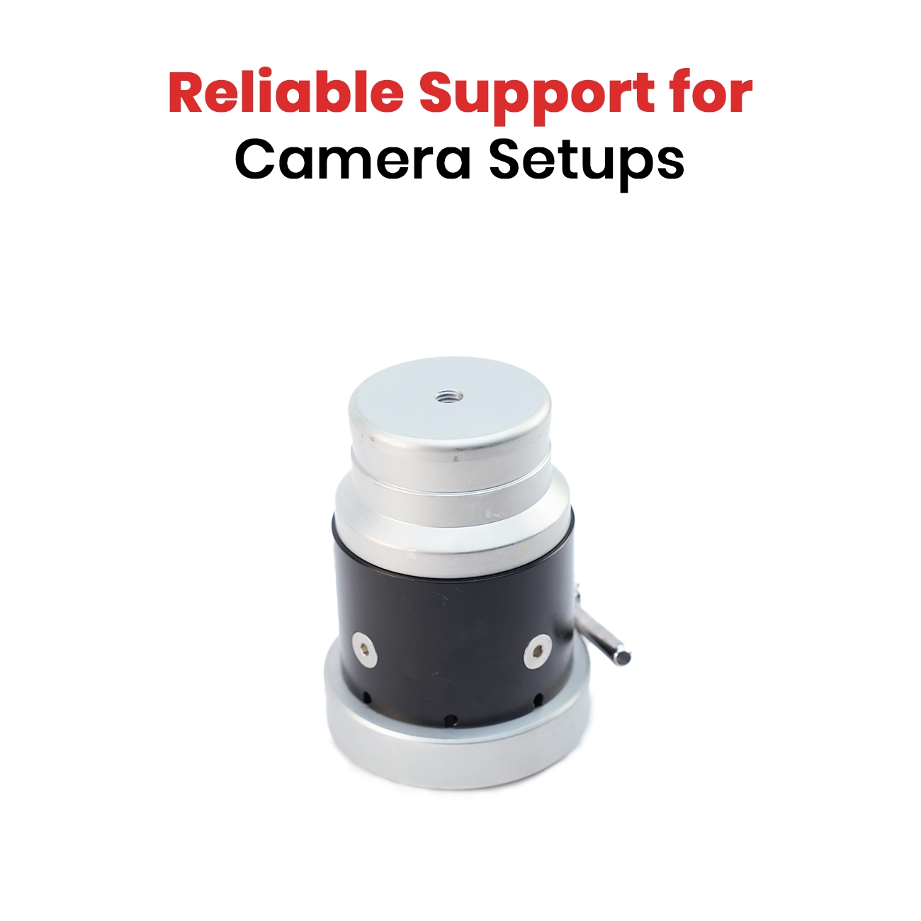 Shootvilla Camera Dolly Bazooka | 3-Inch | with Safety Lock Lever - Image 9