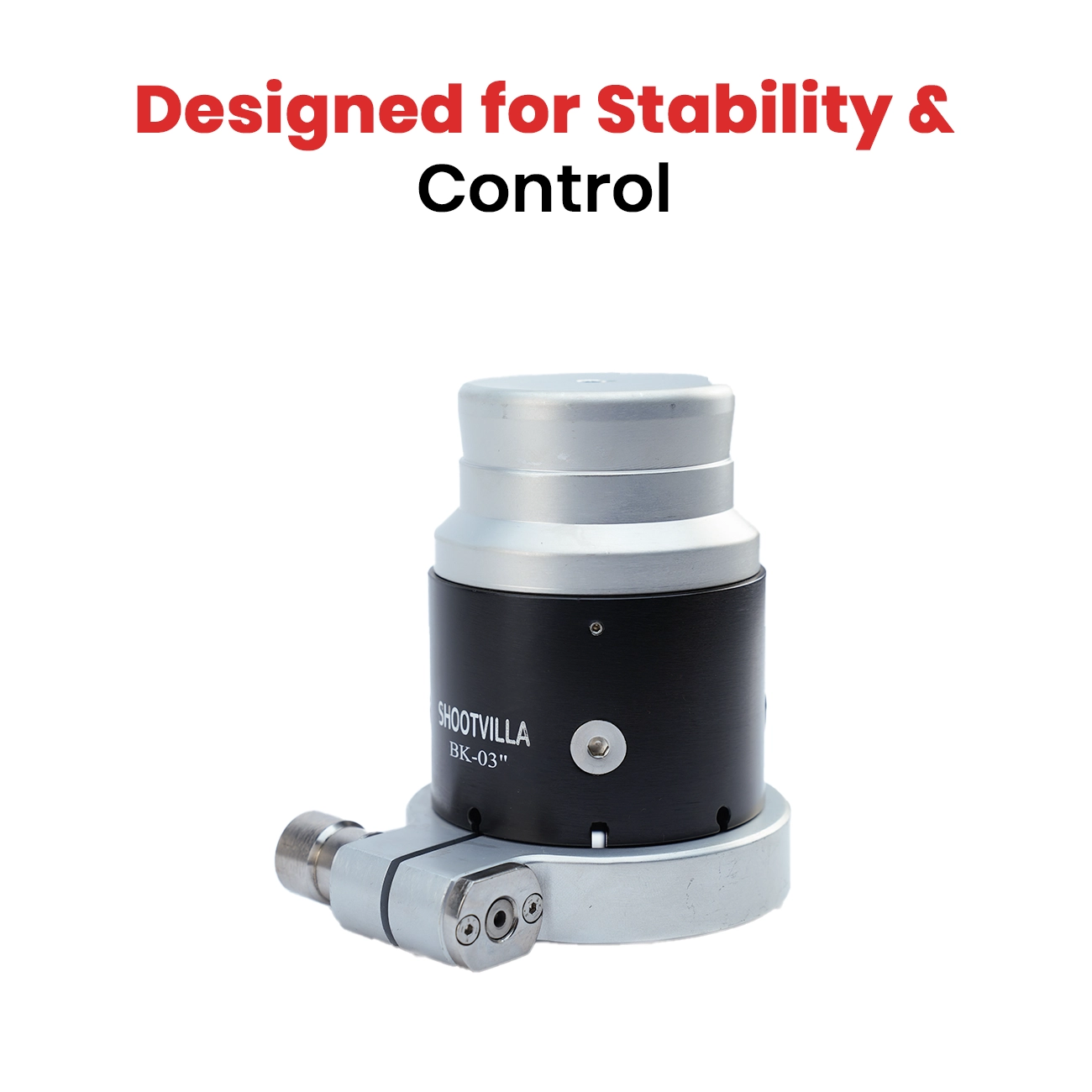 Shootvilla Camera Dolly Bazooka | 3-Inch | with Safety Lock Lever - Image 8