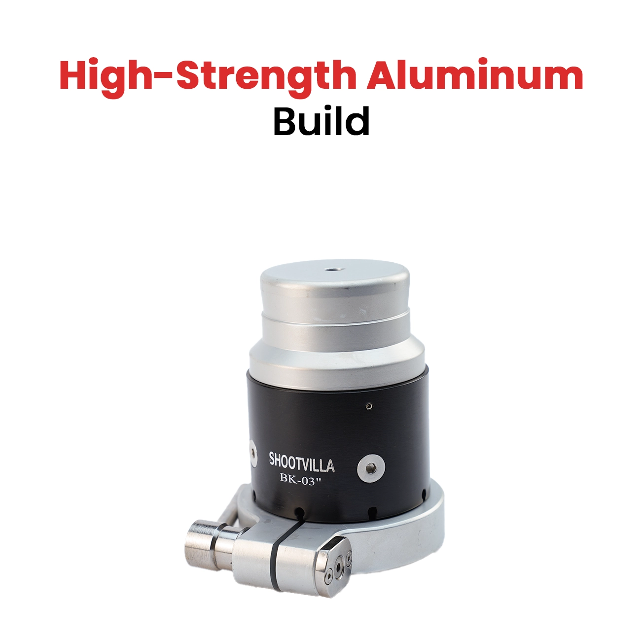 Shootvilla Camera Dolly Bazooka | 3-Inch | with Safety Lock Lever - Image 2