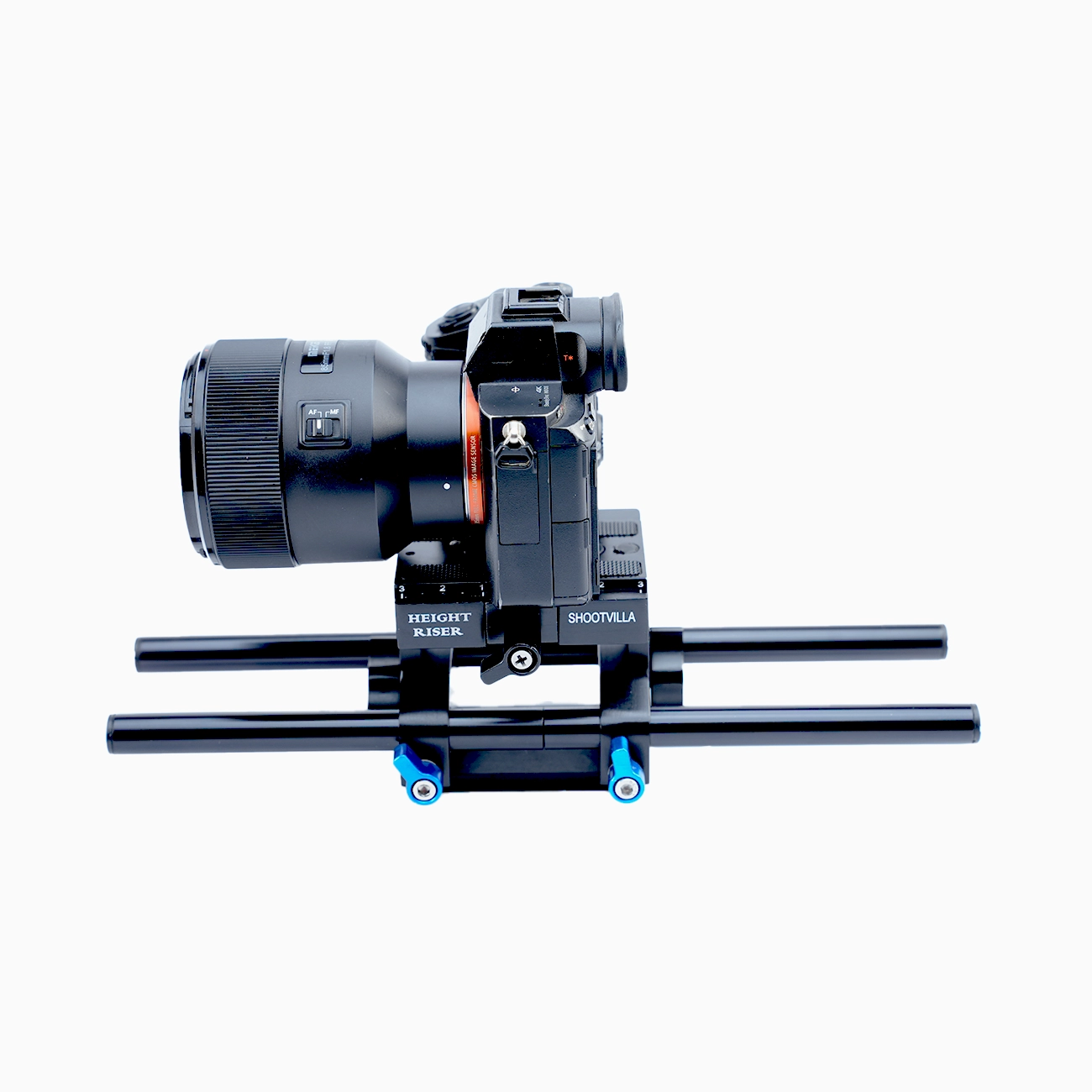 Shootvilla Height Riser Quick Release Baseplate – Universal Camera Tripod Mount 1/4” & 3/8” Screw | Best Camera Baseplate for DSLR & Video Camera - Image 10